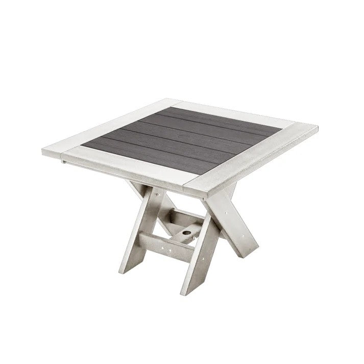 Perfect Choice Furniture Recycled Plastic 42" Stanton Dining Table - LEAD TIME TO SHIP 5 WEEKS OR LESS