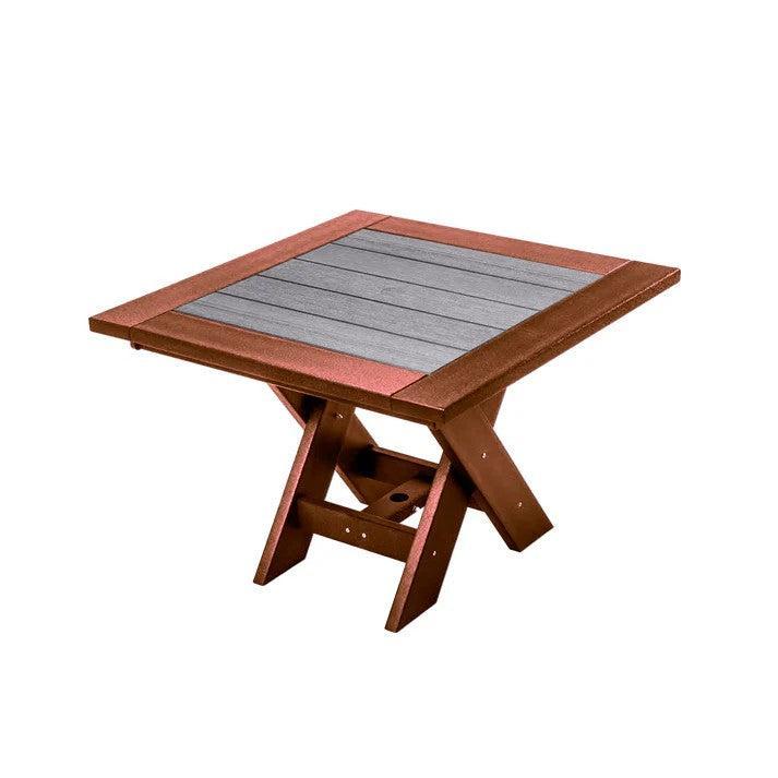 Perfect Choice Furniture Recycled Plastic 42" Stanton Dining Table - LEAD TIME TO SHIP 5 WEEKS OR LESS