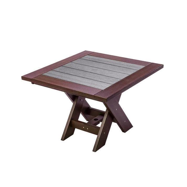 Perfect Choice Furniture Recycled Plastic 42" Stanton Dining Table - LEAD TIME TO SHIP 5 WEEKS OR LESS