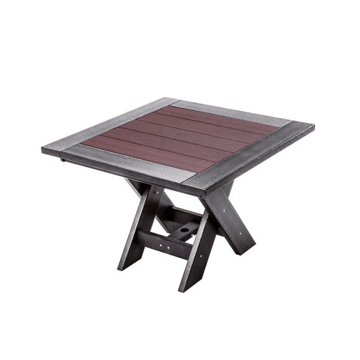 Perfect Choice Furniture Recycled Plastic 42" Stanton Dining Table - LEAD TIME TO SHIP 5 WEEKS OR LESS
