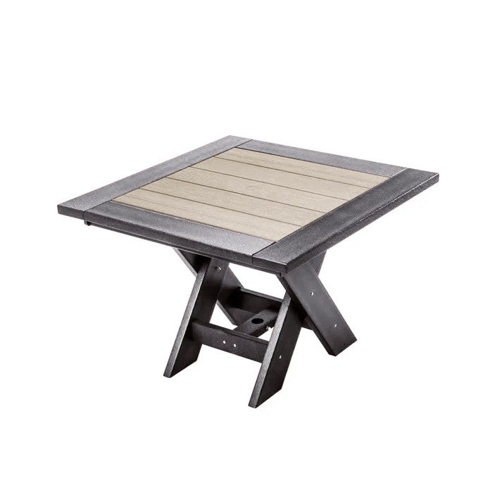 Perfect Choice Furniture Recycled Plastic 42" Stanton Dining Table - LEAD TIME TO SHIP 5 WEEKS OR LESS