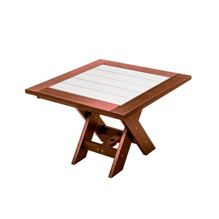 Perfect Choice Furniture Recycled Plastic 42" Stanton Dining Table - LEAD TIME TO SHIP 5 WEEKS OR LESS