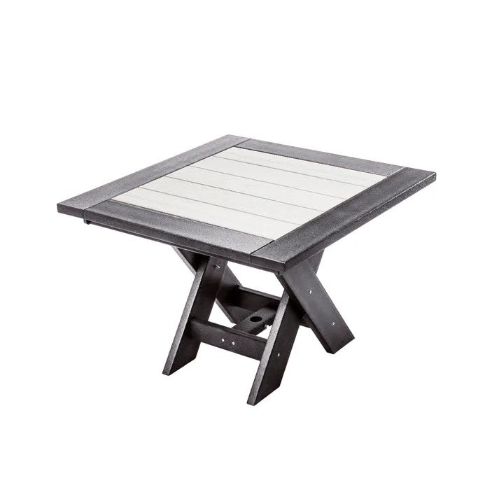 Perfect Choice Furniture Recycled Plastic 42" Stanton Dining Table - LEAD TIME TO SHIP 5 WEEKS OR LESS