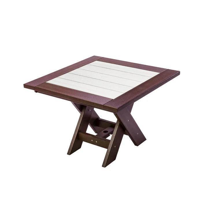 Perfect Choice Furniture Recycled Plastic 42" Stanton Dining Table - LEAD TIME TO SHIP 5 WEEKS OR LESS