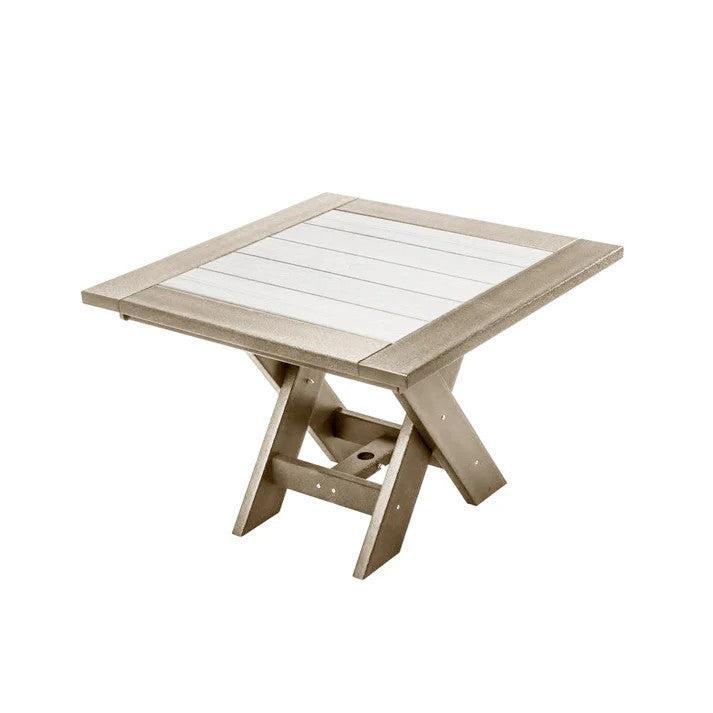 Perfect Choice Furniture Recycled Plastic 42" Stanton Dining Table - LEAD TIME TO SHIP 5 WEEKS OR LESS