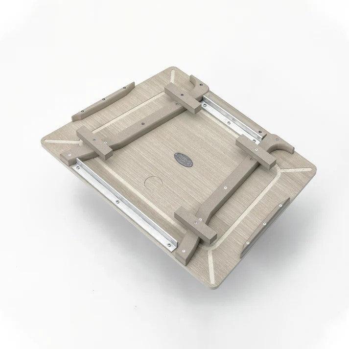 Perfect Choice Furniture Recycled Plastic Classic Tete-A-Tete Connecting Table For Classic and Stanton Lines - LEAD TIME TO SHIP 6 TO 7 WEEKS