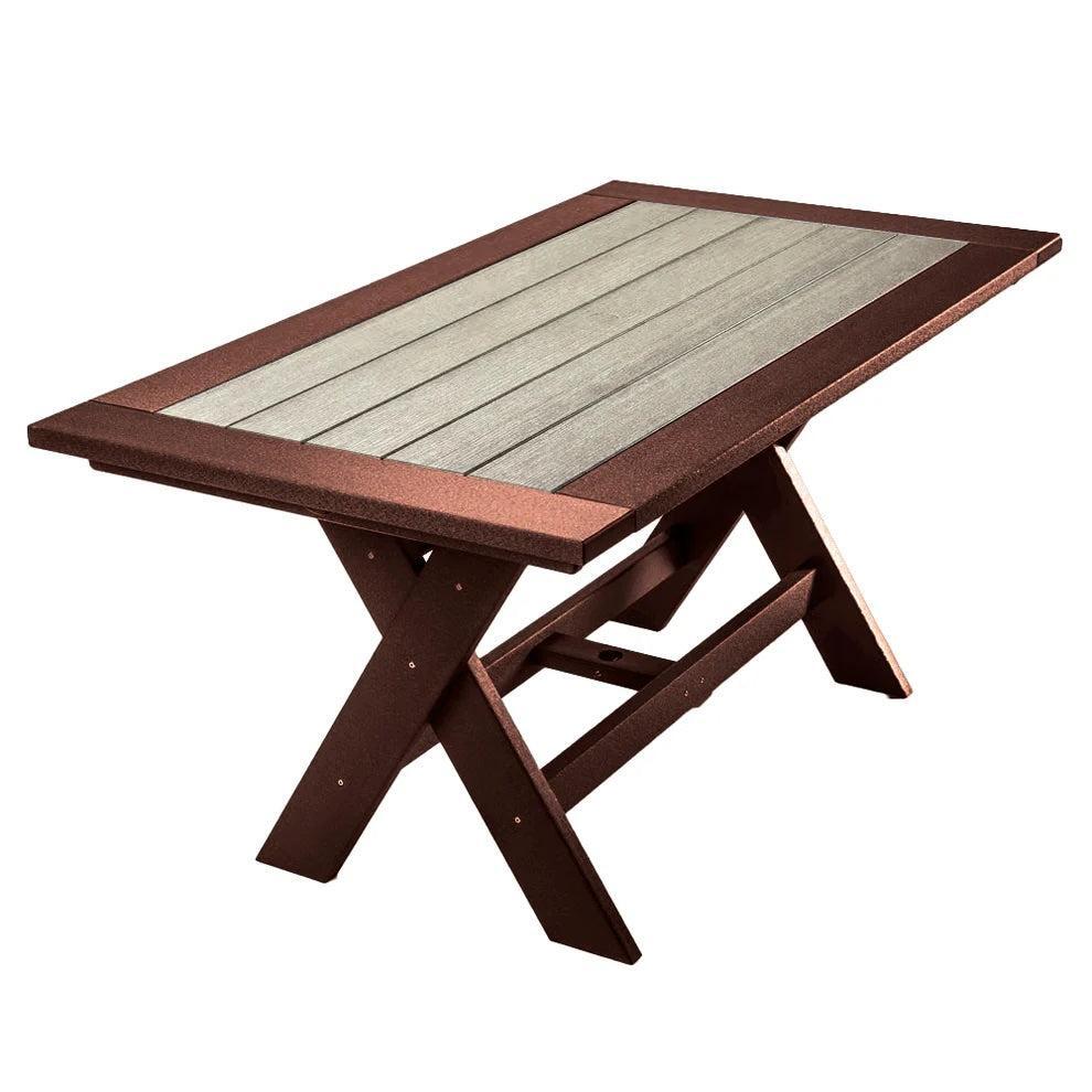 Perfect Choice Furniture Recycled Plastic Stanton  72" Counter Height Table (COUNTER HEIGHT) - LEAD TIME TO SHIP 5 WEEKS OR LESS