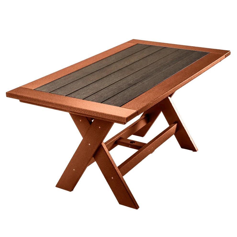 Perfect Choice Furniture Recycled Plastic Stanton  72" Counter Height Table (COUNTER HEIGHT) - LEAD TIME TO SHIP 5 WEEKS OR LESS