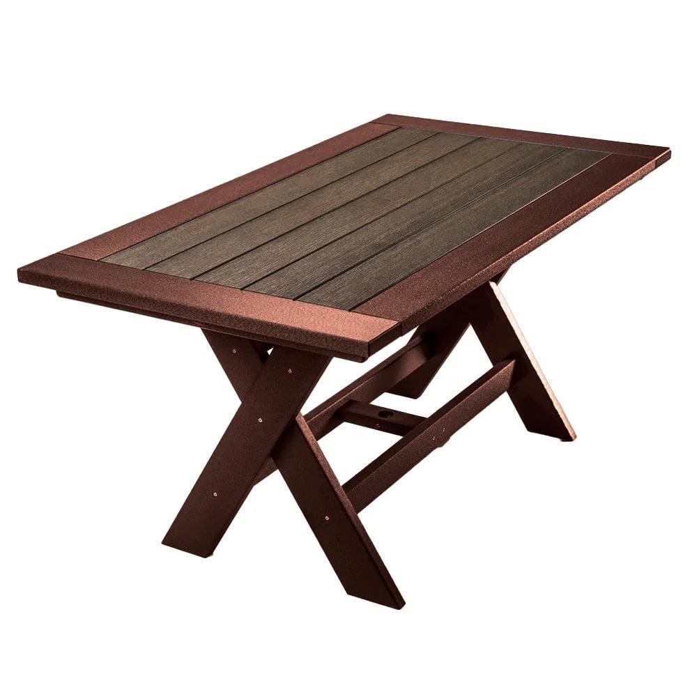 Perfect Choice Furniture Recycled Plastic Stanton  72" Counter Height Table (COUNTER HEIGHT) - LEAD TIME TO SHIP 5 WEEKS OR LESS