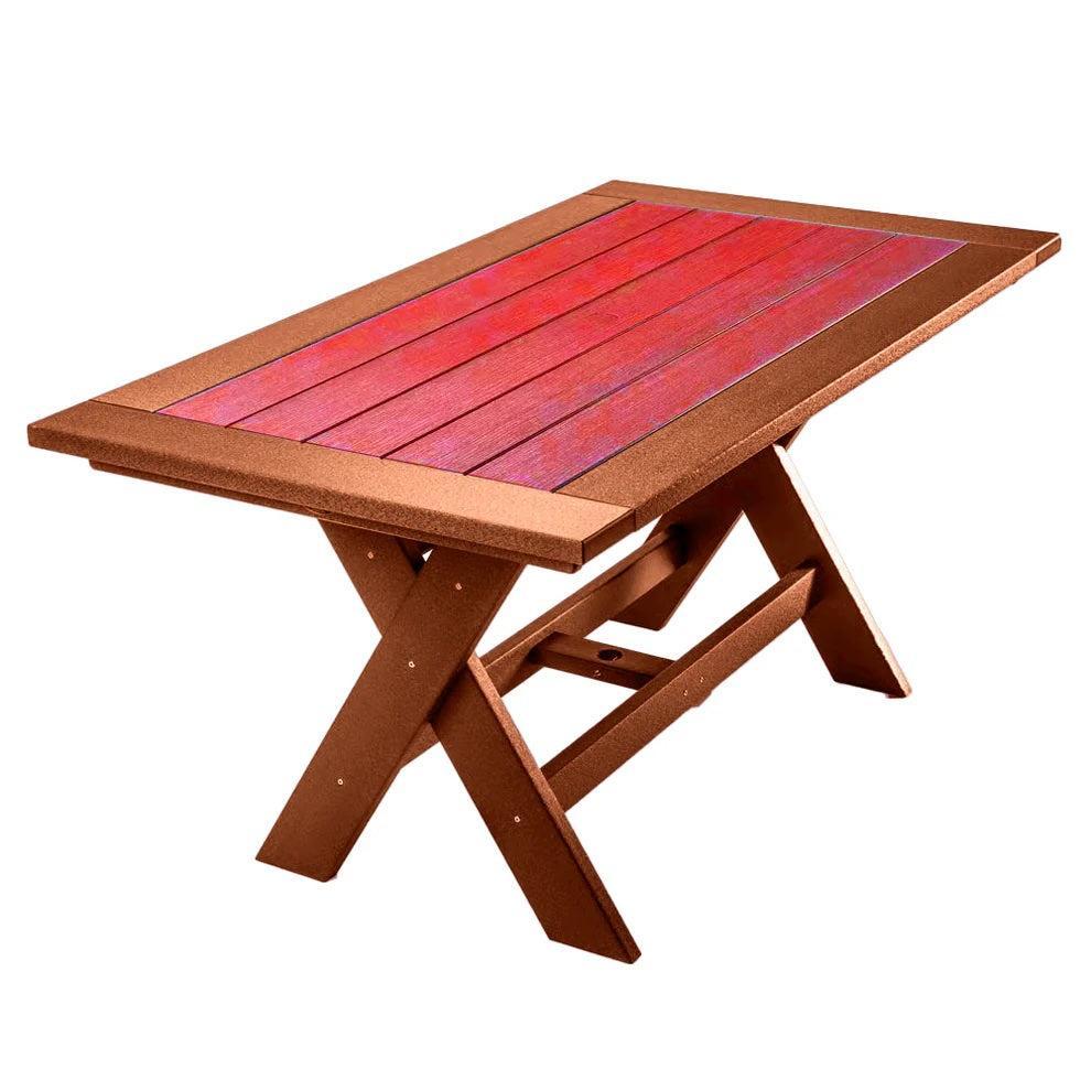 Perfect Choice Furniture Recycled Plastic Stanton  72" Counter Height Table (COUNTER HEIGHT) - LEAD TIME TO SHIP 5 WEEKS OR LESS