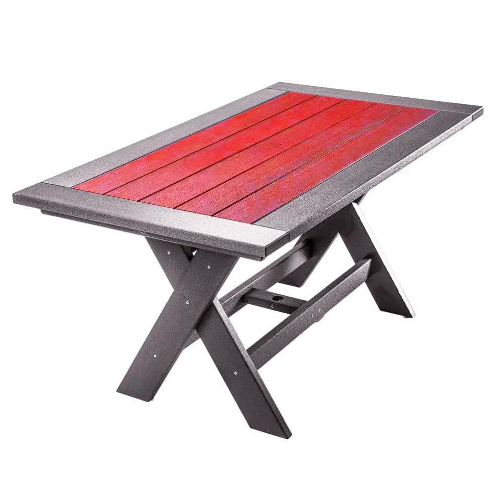 Perfect Choice Furniture Recycled Plastic Stanton  72" Counter Height Table (COUNTER HEIGHT) - LEAD TIME TO SHIP 5 WEEKS OR LESS