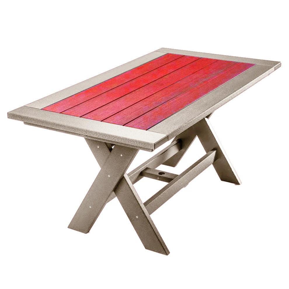Perfect Choice Furniture Recycled Plastic Stanton  72" Counter Height Table (COUNTER HEIGHT) - LEAD TIME TO SHIP 5 WEEKS OR LESS