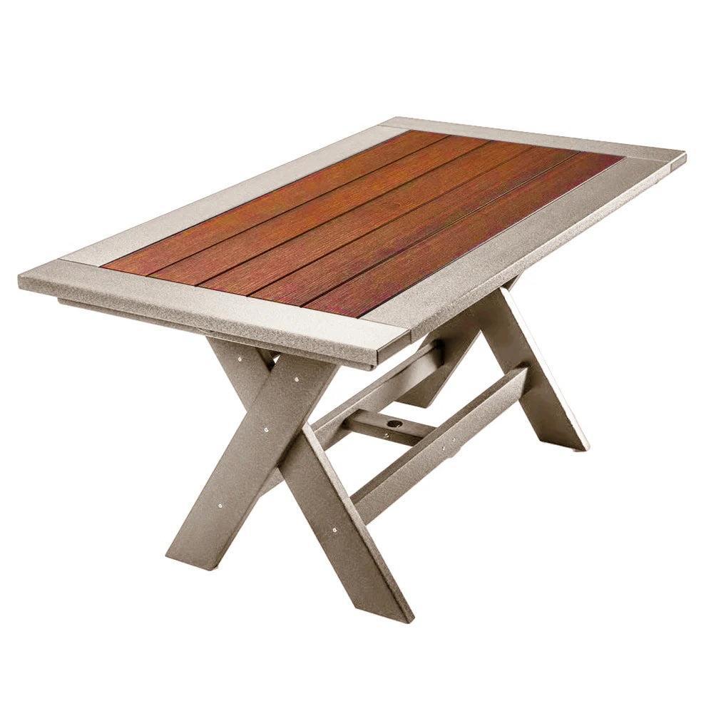 Perfect Choice Furniture Recycled Plastic Stanton  72" Counter Height Table (COUNTER HEIGHT) - LEAD TIME TO SHIP 5 WEEKS OR LESS