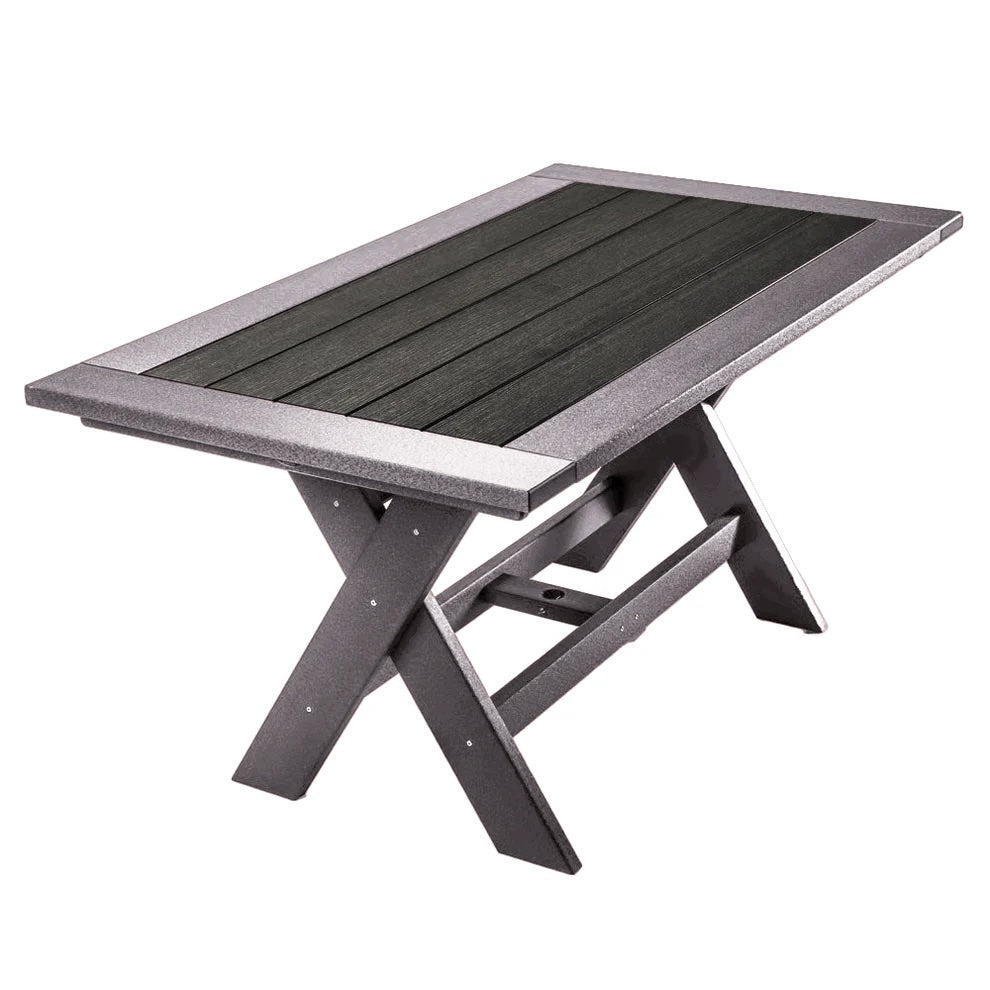 Perfect Choice Furniture Recycled Plastic Stanton  72" Counter Height Table (COUNTER HEIGHT) - LEAD TIME TO SHIP 5 WEEKS OR LESS