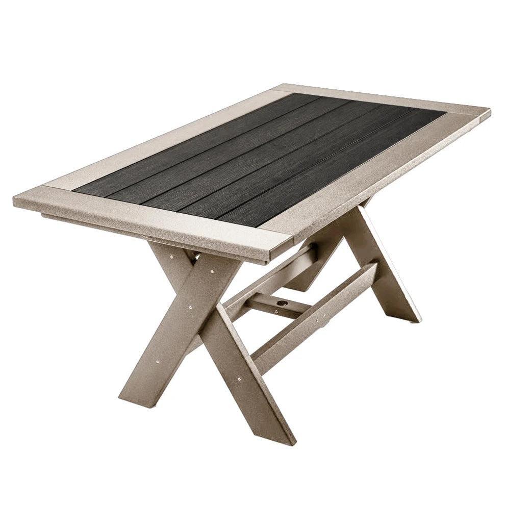 Perfect Choice Furniture Recycled Plastic Stanton  72" Counter Height Table (COUNTER HEIGHT) - LEAD TIME TO SHIP 5 WEEKS OR LESS
