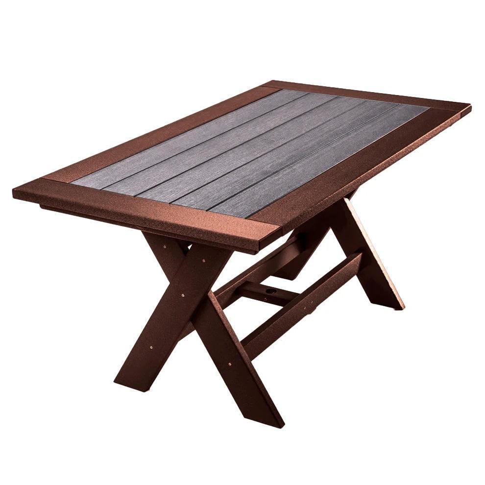 Perfect Choice Furniture Recycled Plastic Stanton  72" Counter Height Table (COUNTER HEIGHT) - LEAD TIME TO SHIP 5 WEEKS OR LESS