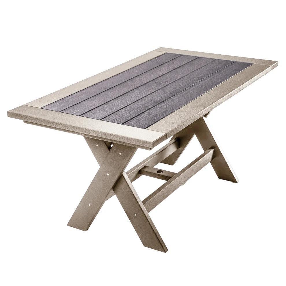 Perfect Choice Furniture Recycled Plastic Stanton  72" Counter Height Table (COUNTER HEIGHT) - LEAD TIME TO SHIP 5 WEEKS OR LESS
