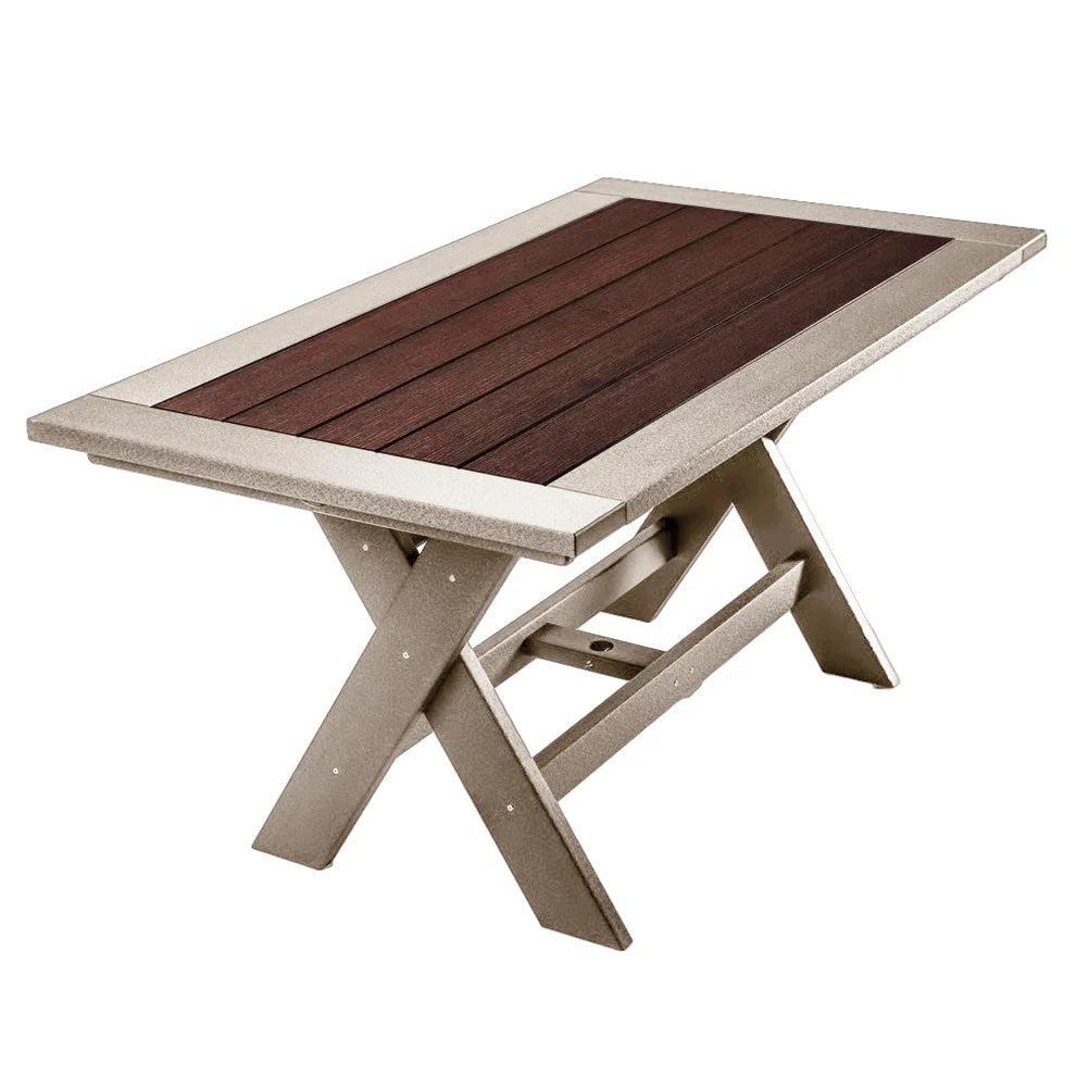 Perfect Choice Furniture Recycled Plastic Stanton  72" Counter Height Table (COUNTER HEIGHT) - LEAD TIME TO SHIP 5 WEEKS OR LESS