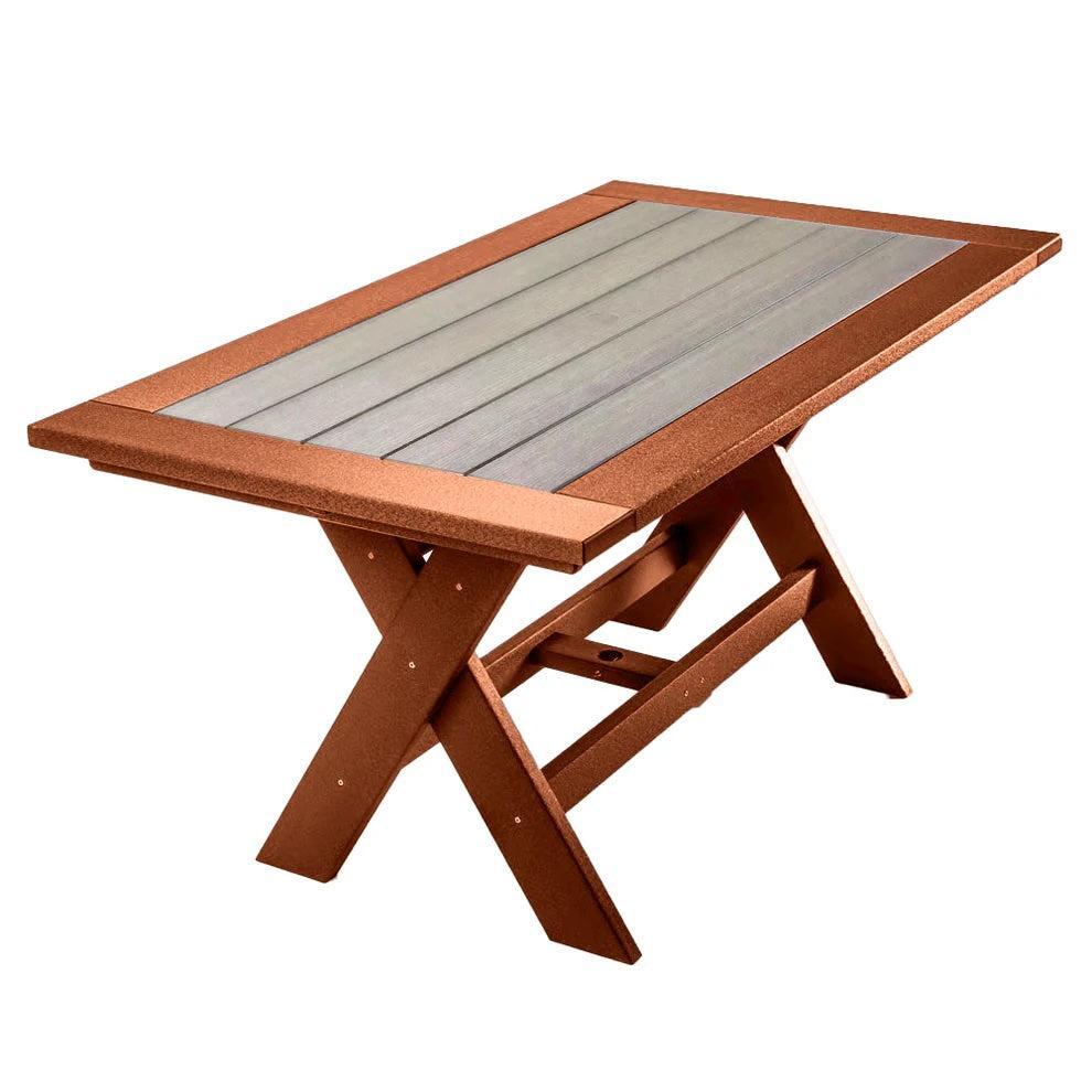 Perfect Choice Furniture Recycled Plastic Stanton  72" Counter Height Table (COUNTER HEIGHT) - LEAD TIME TO SHIP 5 WEEKS OR LESS