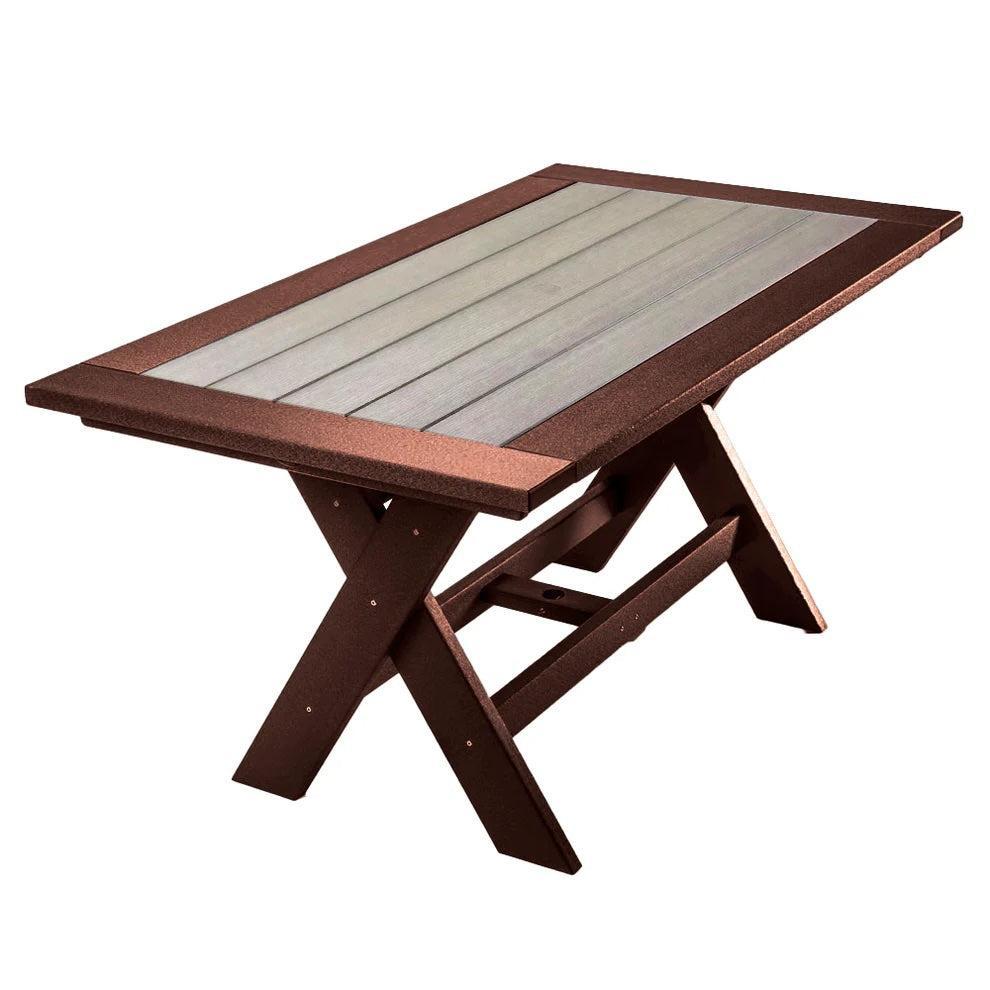Perfect Choice Furniture Recycled Plastic Stanton  72" Counter Height Table (COUNTER HEIGHT) - LEAD TIME TO SHIP 5 WEEKS OR LESS