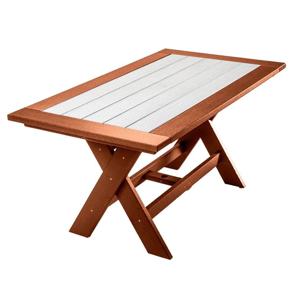 Perfect Choice Furniture Recycled Plastic Stanton  72" Counter Height Table (COUNTER HEIGHT) - LEAD TIME TO SHIP 5 WEEKS OR LESS