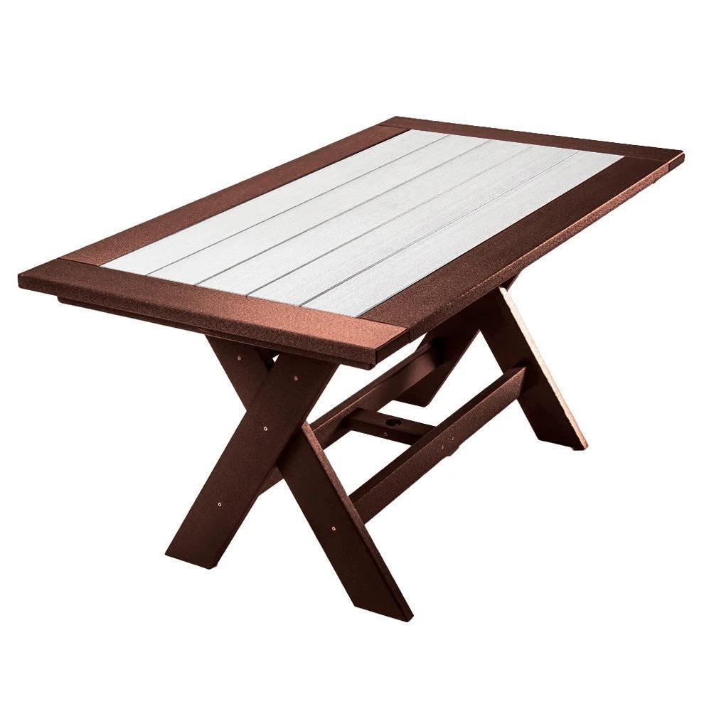 Perfect Choice Furniture Recycled Plastic Stanton  72" Counter Height Table (COUNTER HEIGHT) - LEAD TIME TO SHIP 5 WEEKS OR LESS