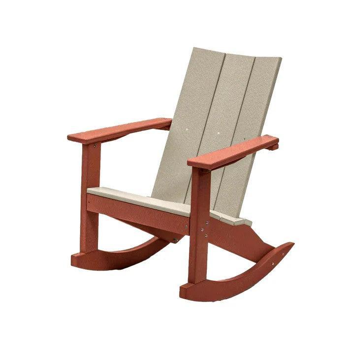 Perfect Choice Furniture Recycled Plastic Stanton Adirondack Rocking Chair - LEAD TIME TO SHIP 4 WEEKS OR LESS