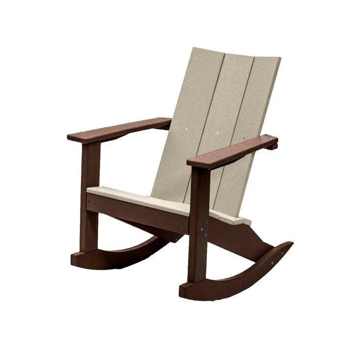 Perfect Choice Furniture Recycled Plastic Stanton Adirondack Rocking Chair - LEAD TIME TO SHIP 4 WEEKS OR LESS
