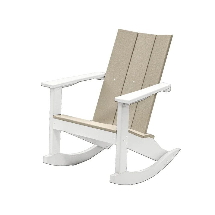 Perfect Choice Furniture Recycled Plastic Stanton Adirondack Rocking Chair - LEAD TIME TO SHIP 4 WEEKS OR LESS