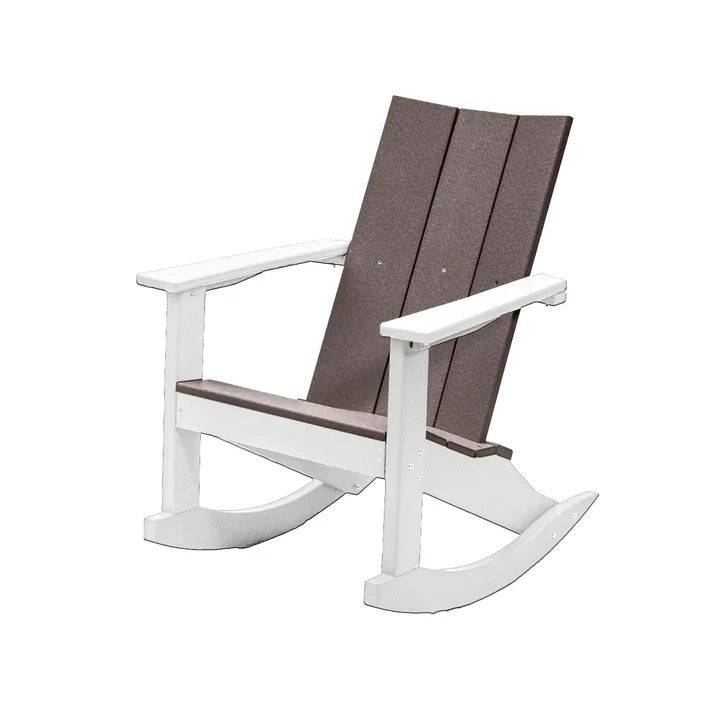 Perfect Choice Furniture Recycled Plastic Stanton Adirondack Rocking Chair - LEAD TIME TO SHIP 4 WEEKS OR LESS