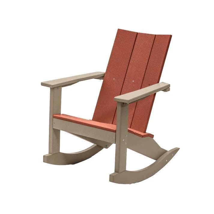Perfect Choice Furniture Recycled Plastic Stanton Adirondack Rocking Chair - LEAD TIME TO SHIP 4 WEEKS OR LESS