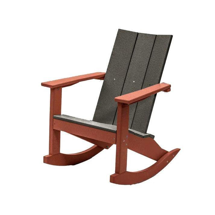 Perfect Choice Furniture Recycled Plastic Stanton Adirondack Rocking Chair - LEAD TIME TO SHIP 4 WEEKS OR LESS