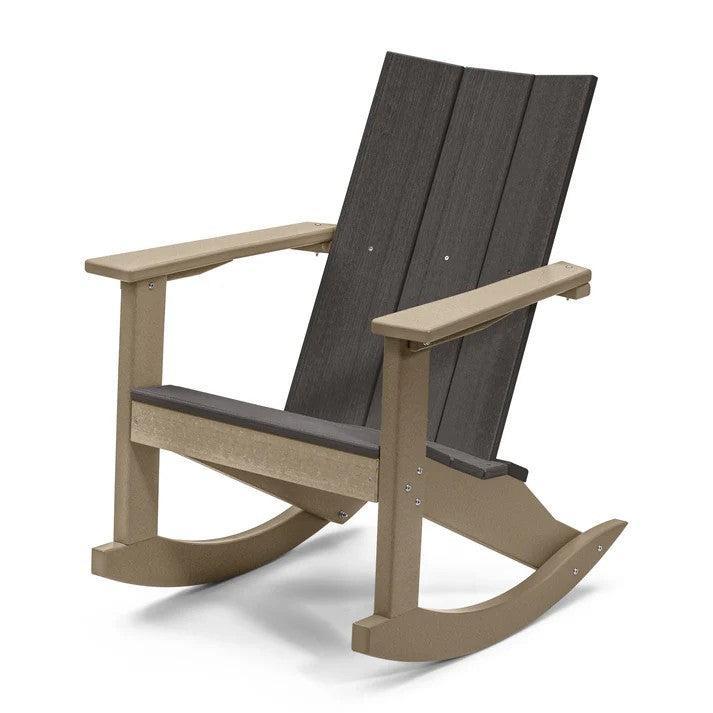 Perfect Choice Furniture Recycled Plastic Stanton Adirondack Rocking Chair - LEAD TIME TO SHIP 4 WEEKS OR LESS