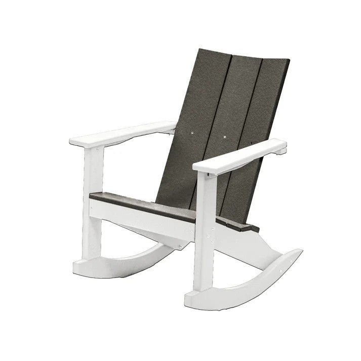 Perfect Choice Furniture Recycled Plastic Stanton Adirondack Rocking Chair - LEAD TIME TO SHIP 4 WEEKS OR LESS