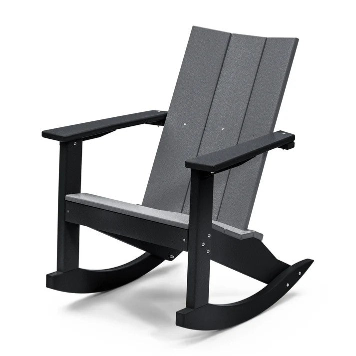 Perfect Choice Furniture Recycled Plastic Stanton Adirondack Rocking Chair - LEAD TIME TO SHIP 4 WEEKS OR LESS