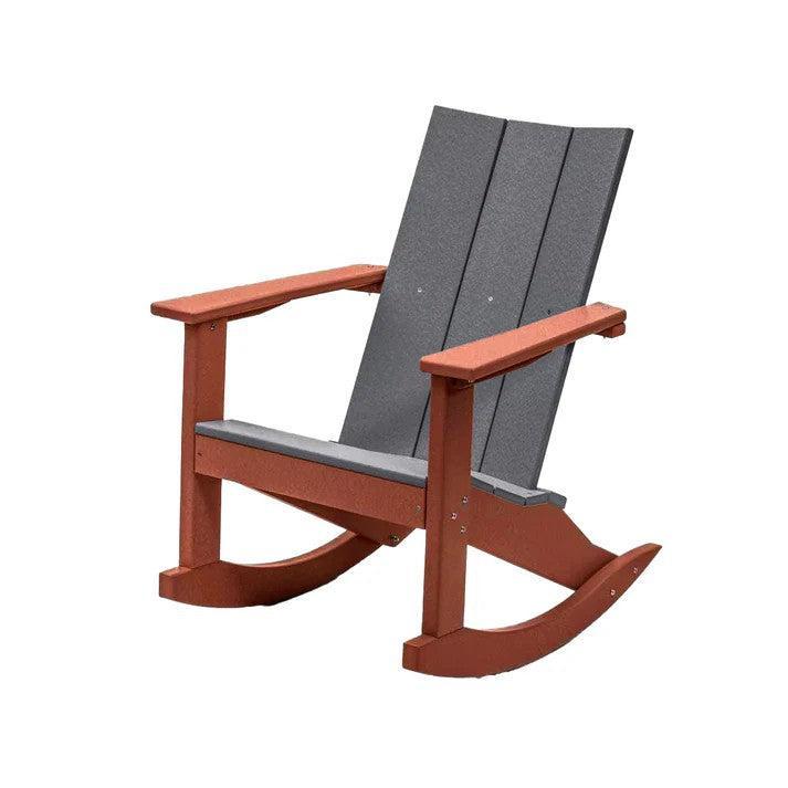 Perfect Choice Furniture Recycled Plastic Stanton Adirondack Rocking Chair - LEAD TIME TO SHIP 4 WEEKS OR LESS