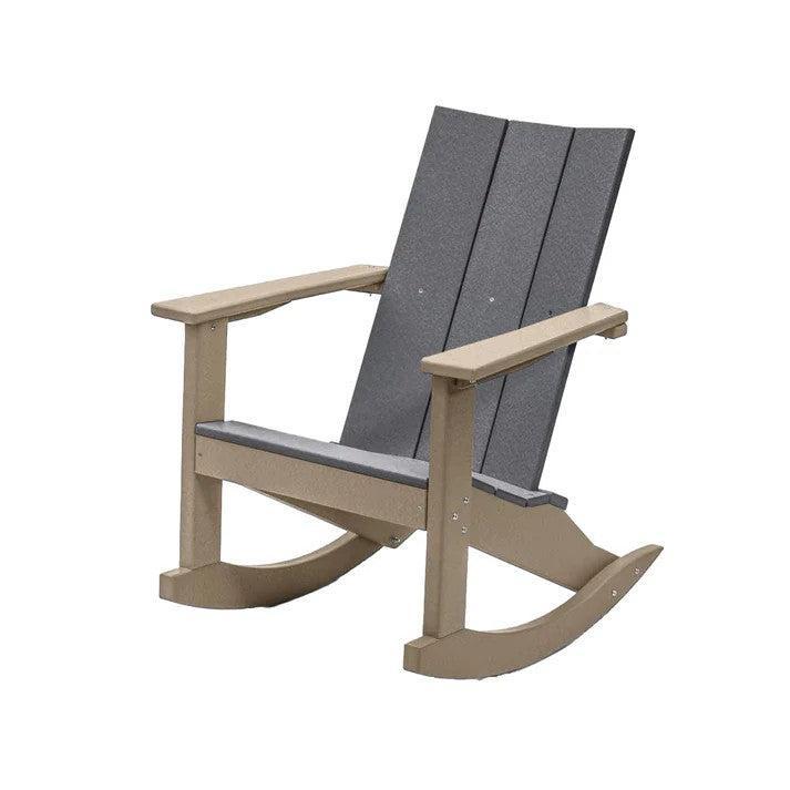 Perfect Choice Furniture Recycled Plastic Stanton Adirondack Rocking Chair - LEAD TIME TO SHIP 4 WEEKS OR LESS