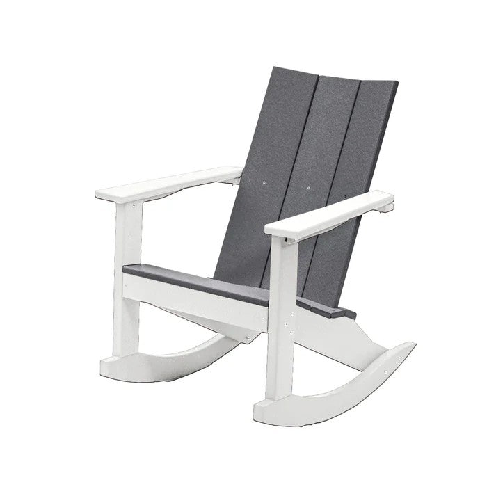 Perfect Choice Furniture Recycled Plastic Stanton Adirondack Rocking Chair - LEAD TIME TO SHIP 4 WEEKS OR LESS