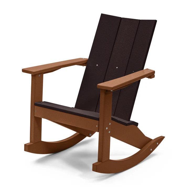 Perfect Choice Furniture Recycled Plastic Stanton Adirondack Rocking Chair - LEAD TIME TO SHIP 4 WEEKS OR LESS