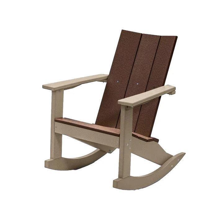 Perfect Choice Furniture Recycled Plastic Stanton Adirondack Rocking Chair - LEAD TIME TO SHIP 4 WEEKS OR LESS