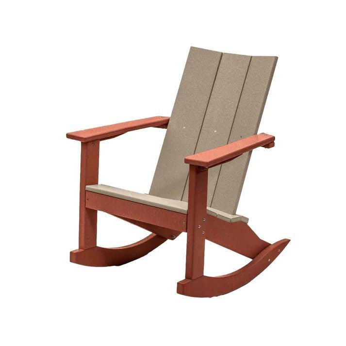 Perfect Choice Furniture Recycled Plastic Stanton Adirondack Rocking Chair - LEAD TIME TO SHIP 4 WEEKS OR LESS
