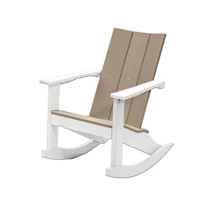 Perfect Choice Furniture Recycled Plastic Stanton Adirondack Rocking Chair - LEAD TIME TO SHIP 4 WEEKS OR LESS