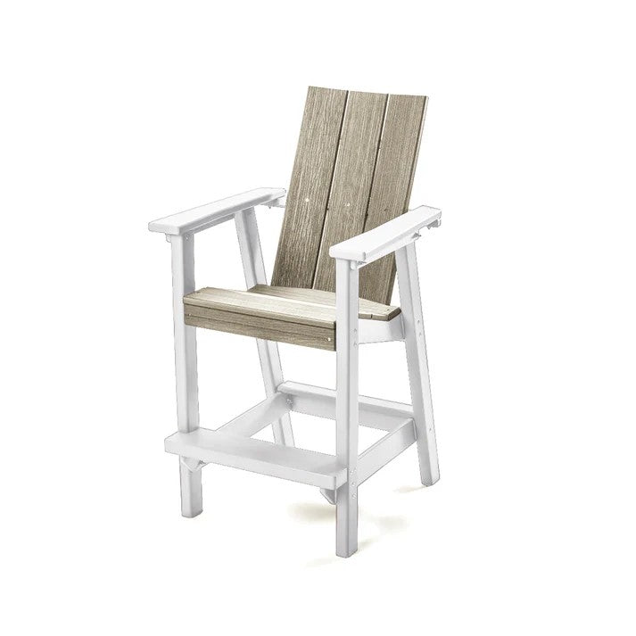 Perfect Choice Furniture Recycled Plastic Stanton Bar Height Arm Chair - LEAD TIME TO SHIP 4 WEEKS OR LESS