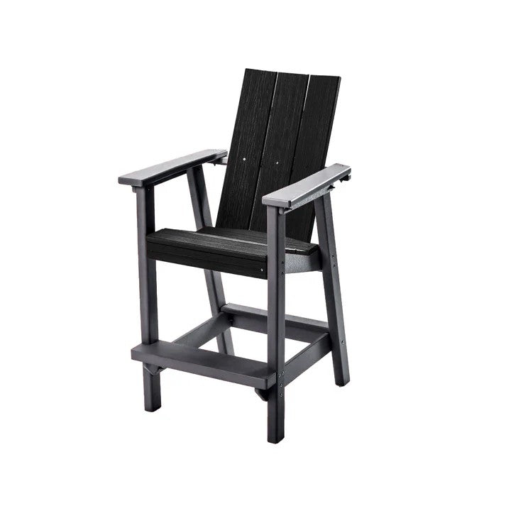 Perfect Choice Furniture Recycled Plastic Stanton Bar Height Arm Chair - LEAD TIME TO SHIP 4 WEEKS OR LESS