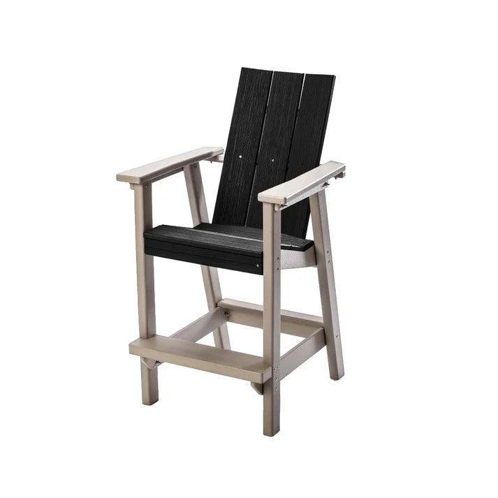 Perfect Choice Furniture Recycled Plastic Stanton Bar Height Arm Chair - LEAD TIME TO SHIP 4 WEEKS OR LESS