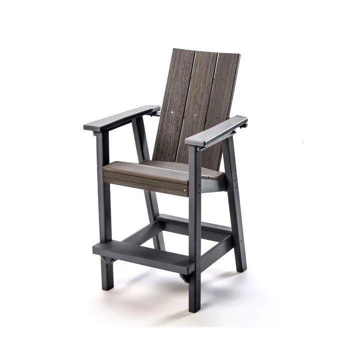 Perfect Choice Furniture Recycled Plastic Stanton Bar Height Arm Chair - LEAD TIME TO SHIP 4 WEEKS OR LESS