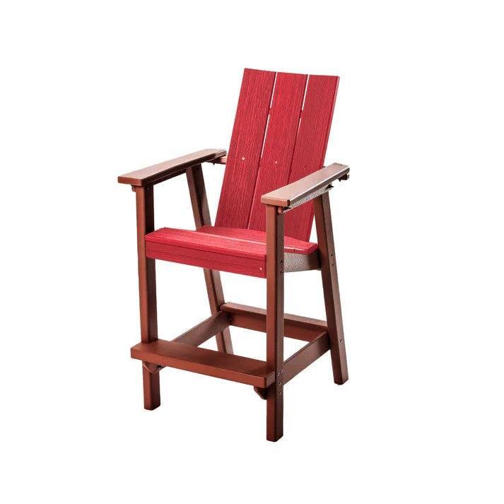 Perfect Choice Furniture Recycled Plastic Stanton Bar Height Arm Chair - LEAD TIME TO SHIP 4 WEEKS OR LESS