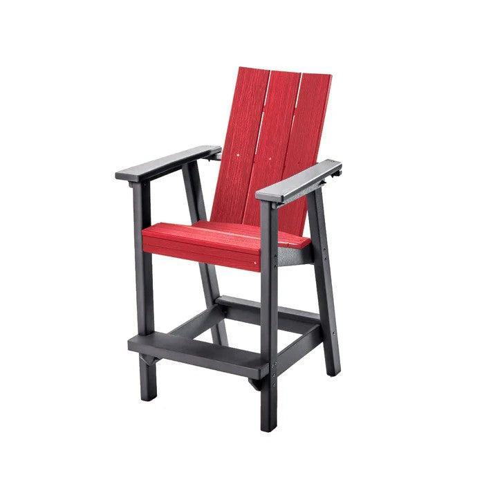 Perfect Choice Furniture Recycled Plastic Stanton Bar Height Arm Chair - LEAD TIME TO SHIP 4 WEEKS OR LESS