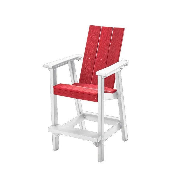 Perfect Choice Furniture Recycled Plastic Stanton Bar Height Arm Chair - LEAD TIME TO SHIP 4 WEEKS OR LESS