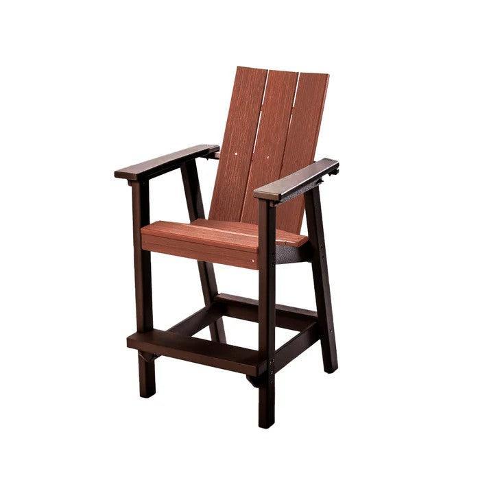 Perfect Choice Furniture Recycled Plastic Stanton Bar Height Arm Chair - LEAD TIME TO SHIP 4 WEEKS OR LESS